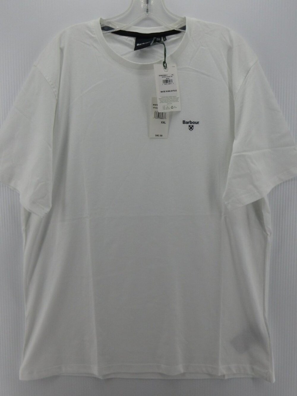 Barbour Shirt XXL Pullover Preppy Minimalist Tee Crewneck Knit NEW
